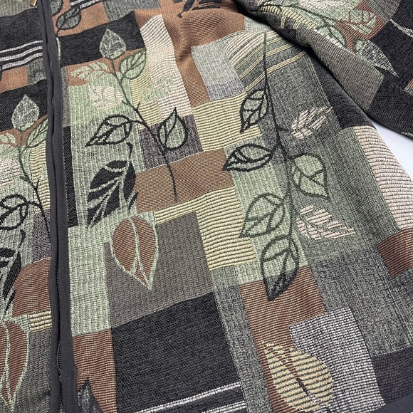 Preloved CJ Banks by Christopher and Banks Tapestry Jacket size 2X - Picture 8 of 9